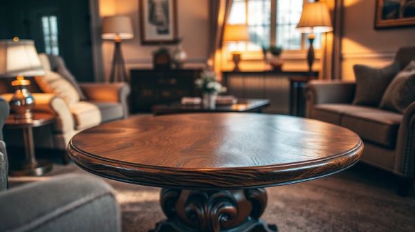 Top 5 tables basses rondes pour personnaliser votre intérieur
